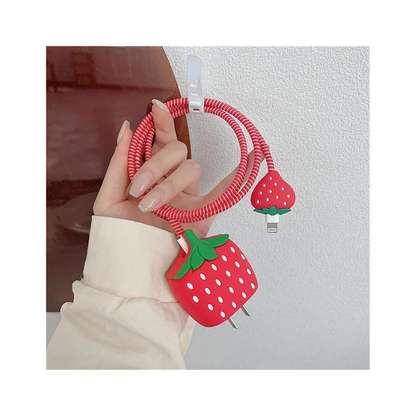Strawberry Charger Protecter